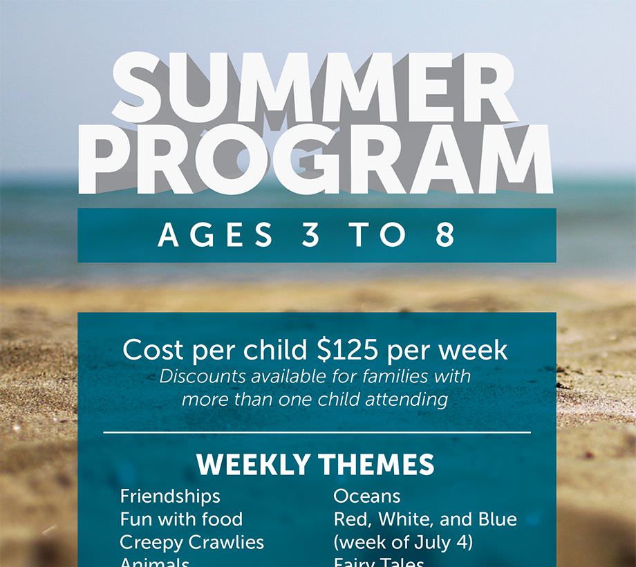 Lakeside Christian Preschool Summer Registration