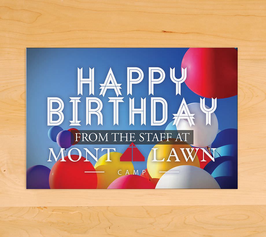 Mont Lawn Postcard